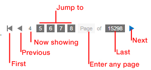 pagination control example